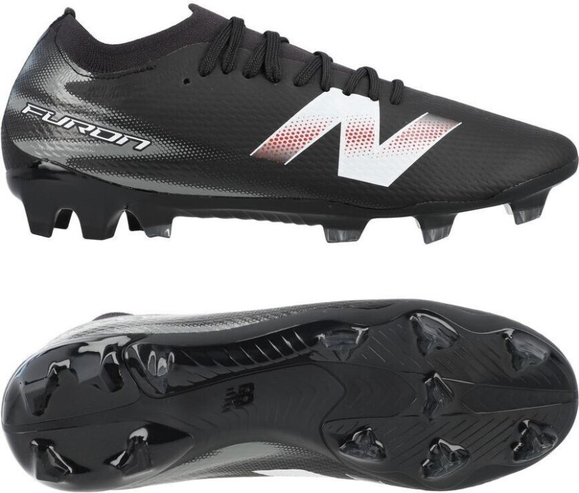 Furon v9 Team FG Core - Svart/Hvit/rød - Gress (FG), størrelse 42½