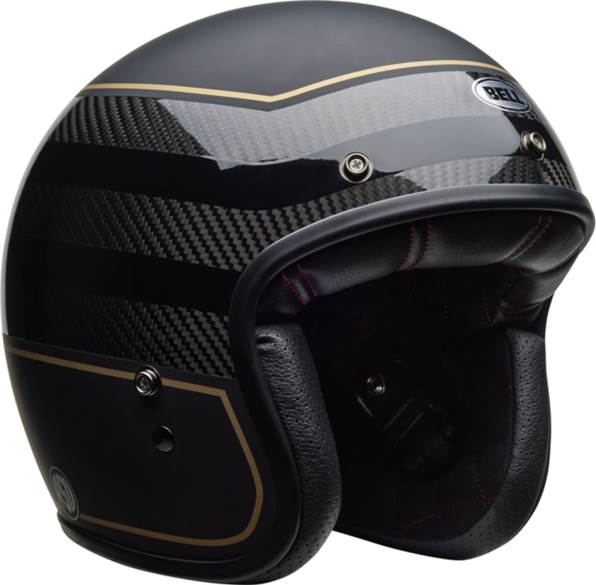Halvhjelm BELL Custom 500 Carbon RSD Redondo svartL