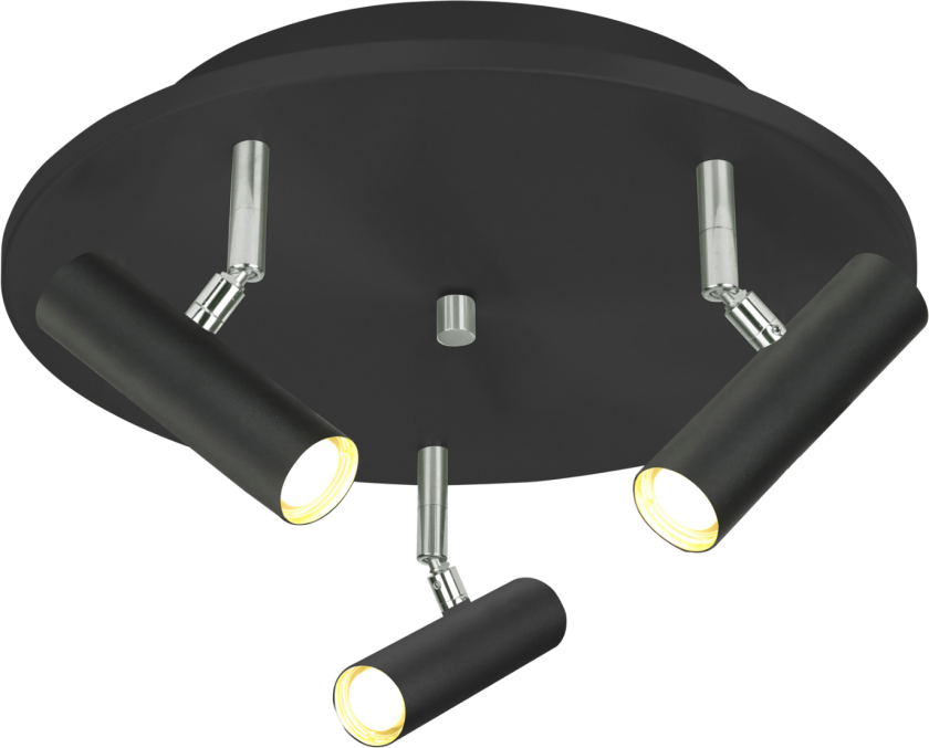 Arctic Takspot 3 Rund Sort