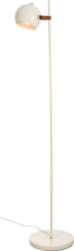 Bow Gulvlampe 1 arm Hvit