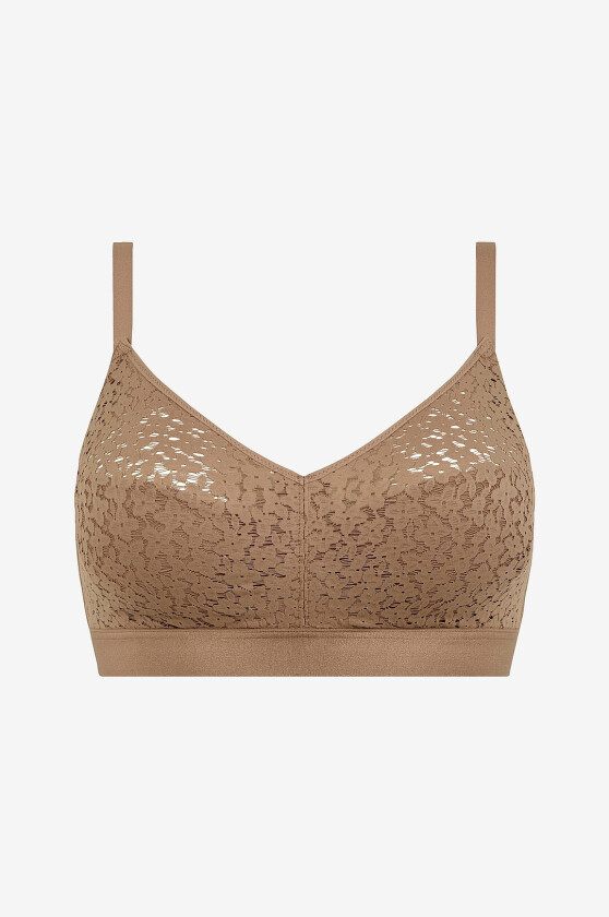 Myk BH Norah Easy Feel Wirefree Support Bra - Brun