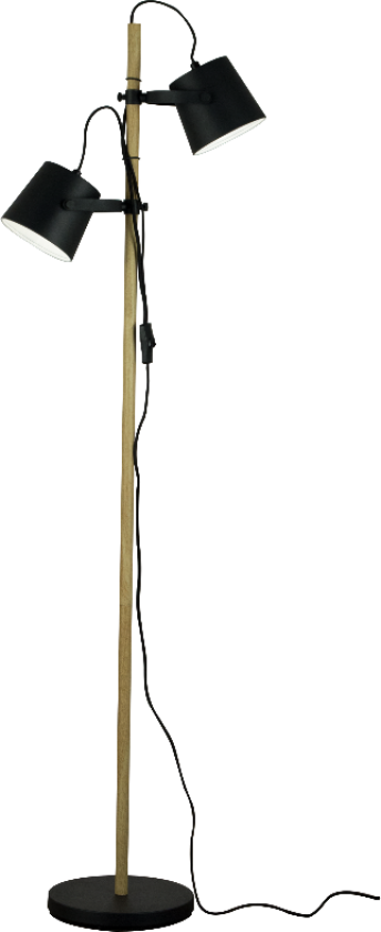 Espresso Gulvlampe Sort