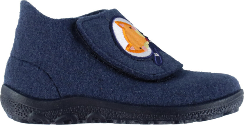 Tøfler - Ull - Happy Octi - Blue - - 21 - Tøfler