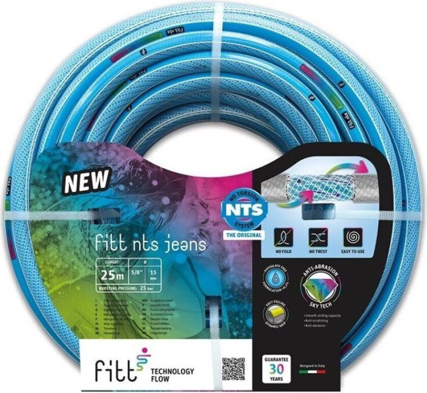 FITT Hageslange NTS JEANS 3/4" - 50m