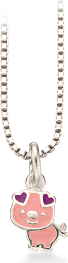 Girls Pig Sterlingsølv Halskjede 236922