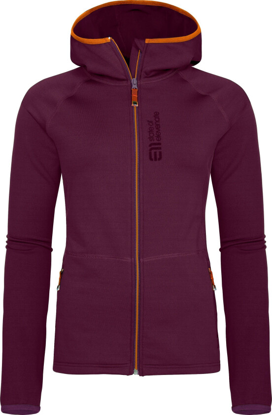 Women's Skiers Hood M, Aubergine
