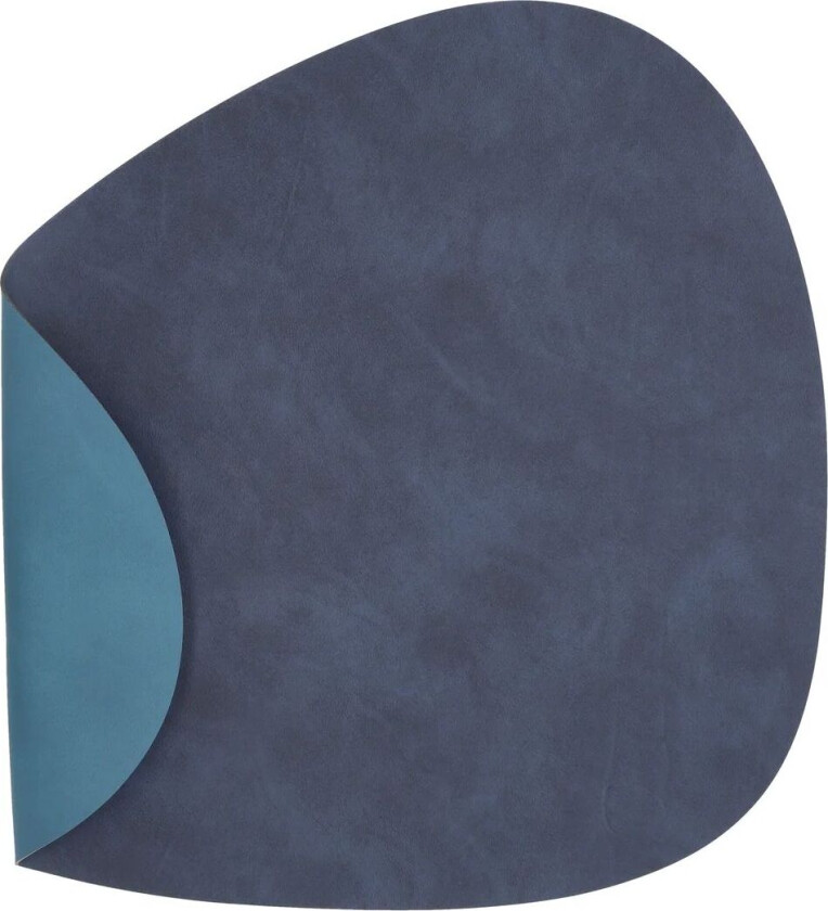 Lind DNA Nupo spisebrikke vendbar curve L 1 stk. Midnight blue-petrol