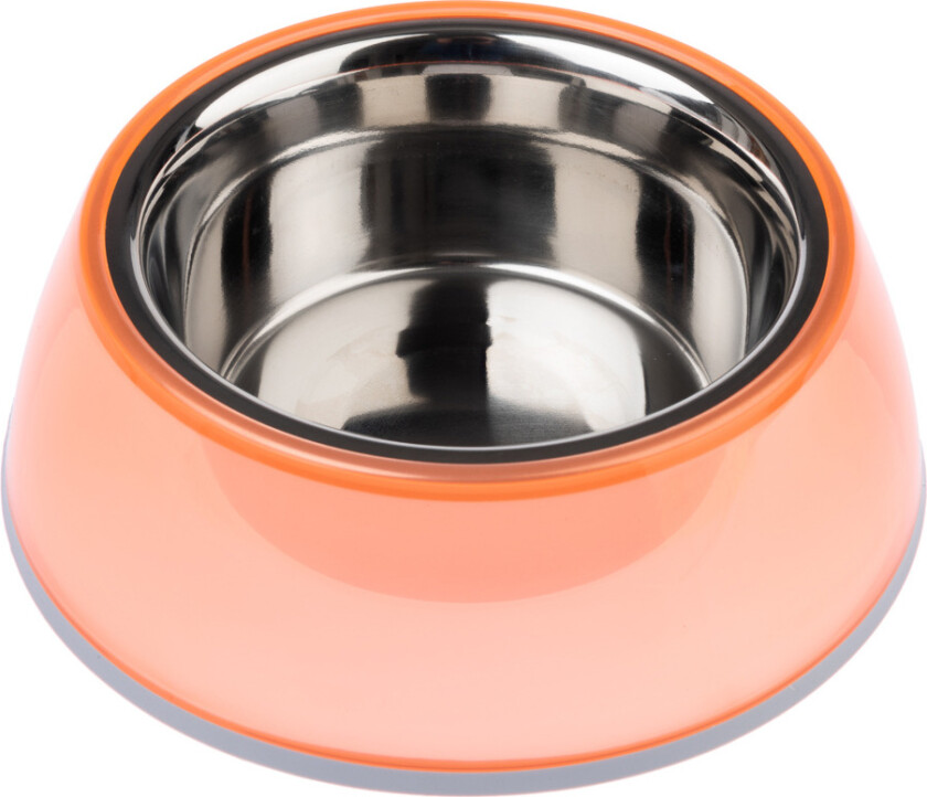 sklisikker matskål, transparent oransje - 400 ml, Ø 16 cm