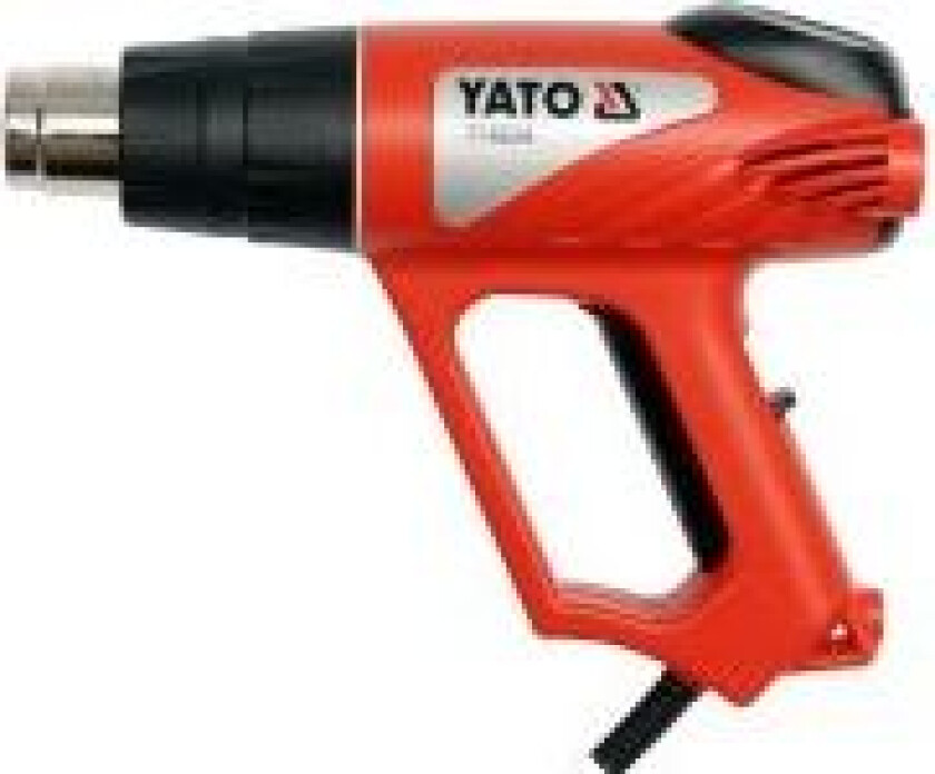 Bilde av Yato YT-82288, Varmluftspistol, II, Sort, Rød, 500 l/min, 550 °C, 300 l/min