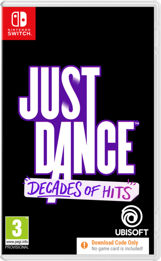 Just Dance: Decades of Hits (Code in a Box) - Nintendo Switch - Musikk