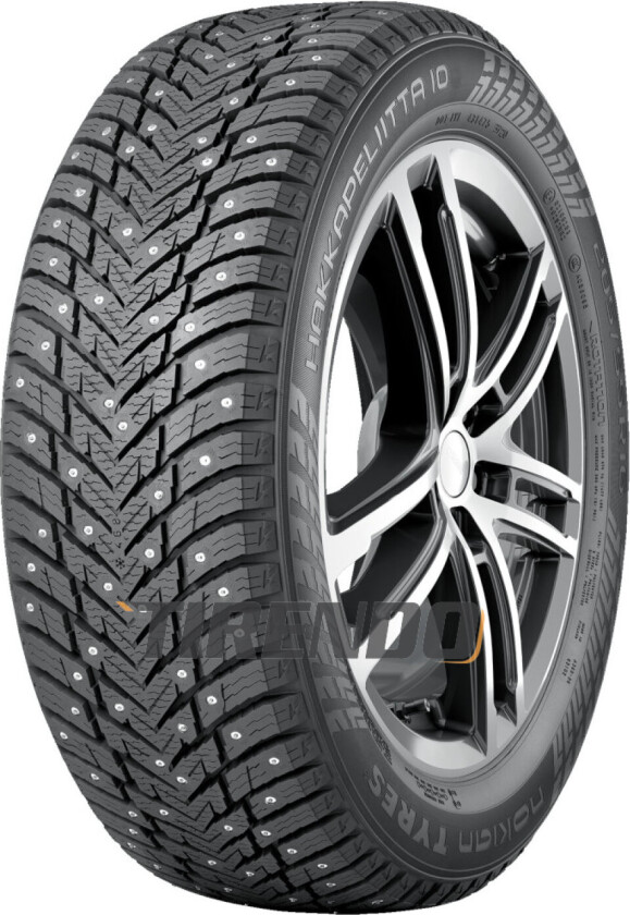 Hakkapeliitta 10 ( 275/60 R20 115T Aramid Sidewalls, SUV, med pigger DOT2022 )