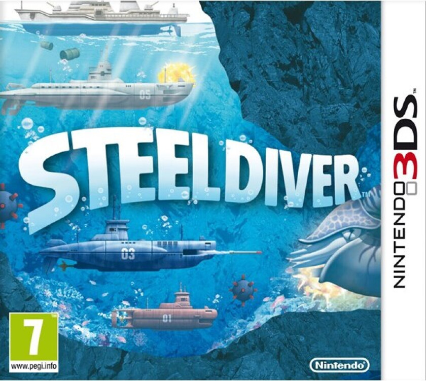Steel Diver - Nintendo 3DS - Action