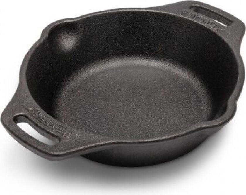Fire Skillet Fp15h with two handles 15 cm, Black