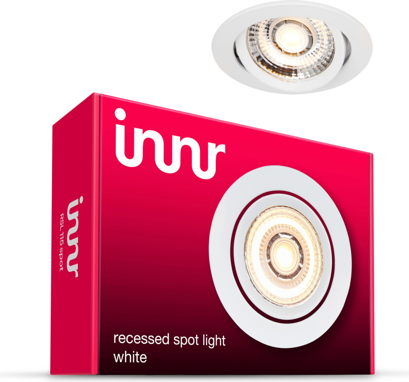Bilde av Innr - Recessed Spot Light White - Single Spot (Extension Set) - Zigbee