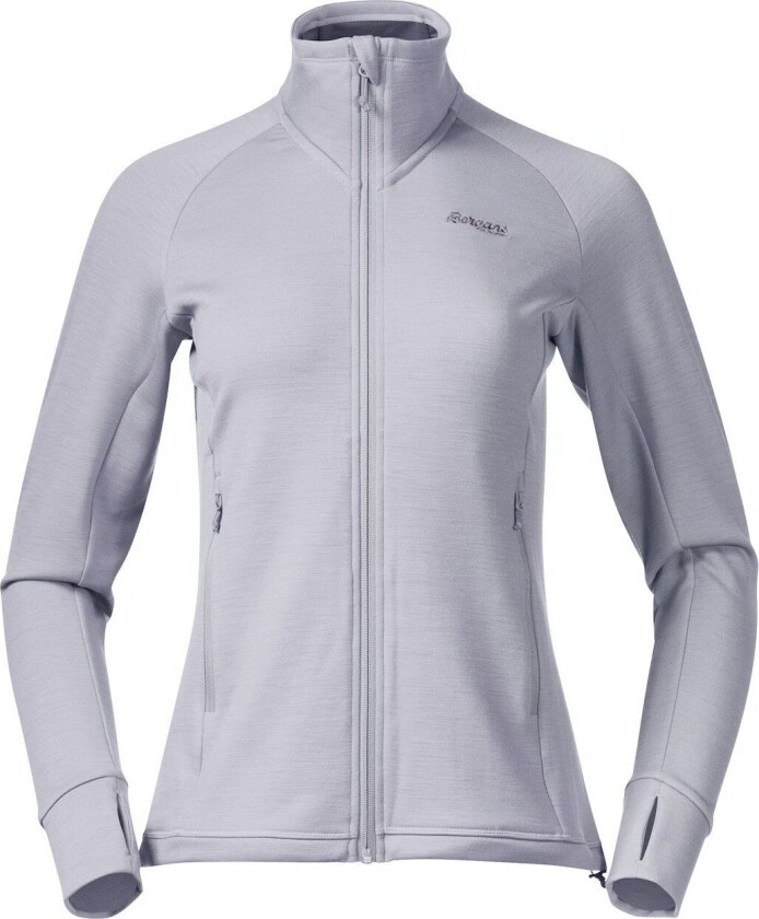 Bergans Of Norway Ulstein Wool Jacket Dame Aluminium XL