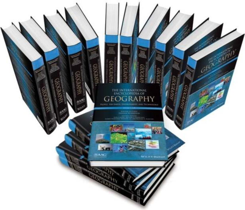 Bilde av International Encyclopedia of Geography, 15 Volume Set