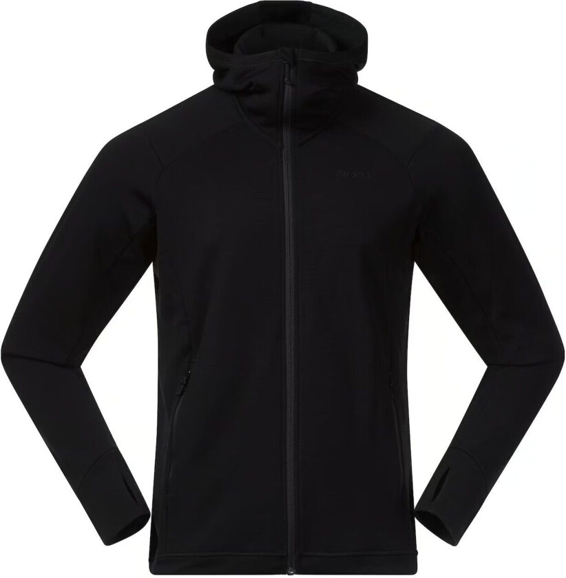 Men's Ulstein Wool Hood Jacket L, Black