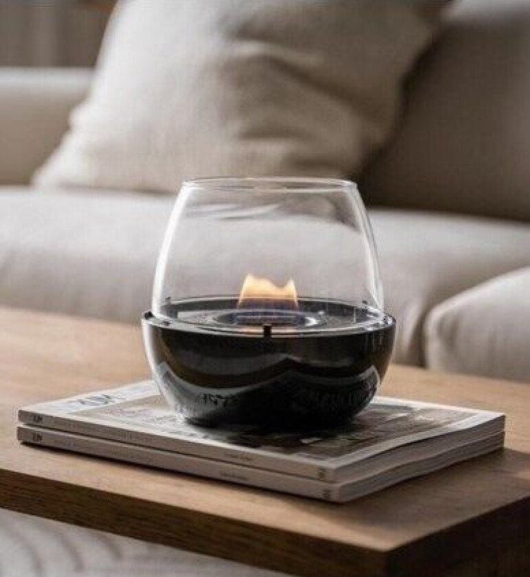 Bilde av Tulip Bordlykt 18 Svart