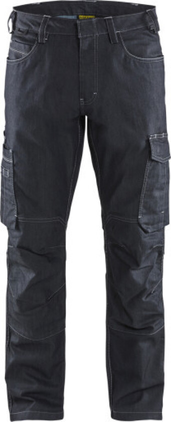 Servicebukse denim stretch Mar