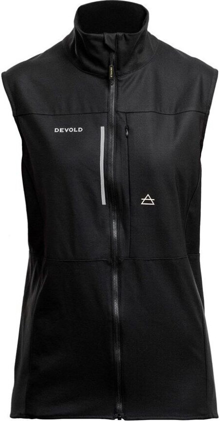 Running Merino Vest Wmn Caviar M