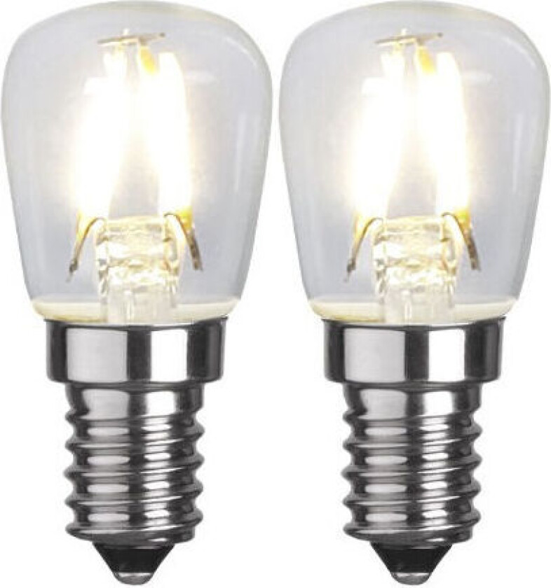 E14 LED soft glow 2-pack 2,6 cm 2700K