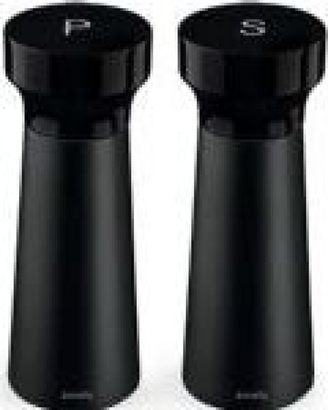 Modern Shade - 2 piece Pepper&Salt mills set black 15cm -gift box
