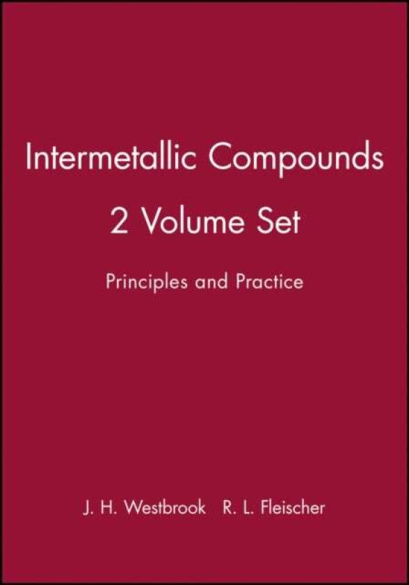 Bilde av Intermetallic Compounds, 2 Volume Set