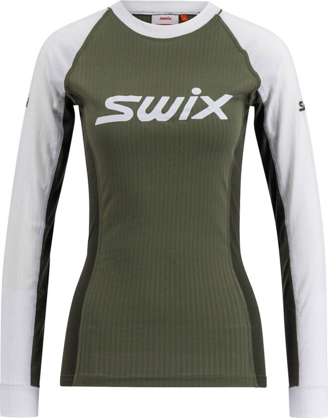 Bilde av Racex Classic Long Sleeve Dame Olive/Bright White L