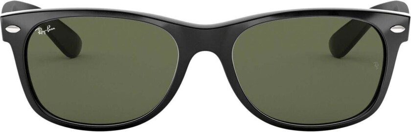 New Wayfarer Classic - Black - Green G-15 One Size