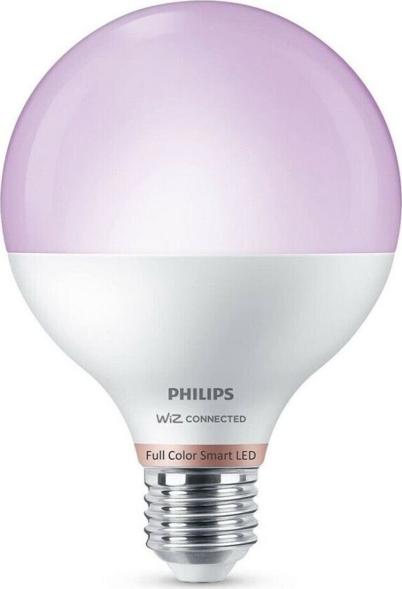 LED-lampe Philips Wiz G95 Smart Full Colors F 11 W E27 1055 lm (2200K) (6500 K)