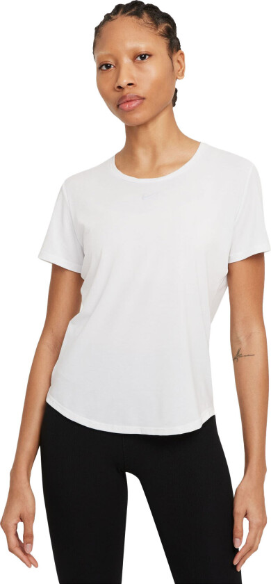 Dri-Fit Uv One Luxe T-Shirt Dame White