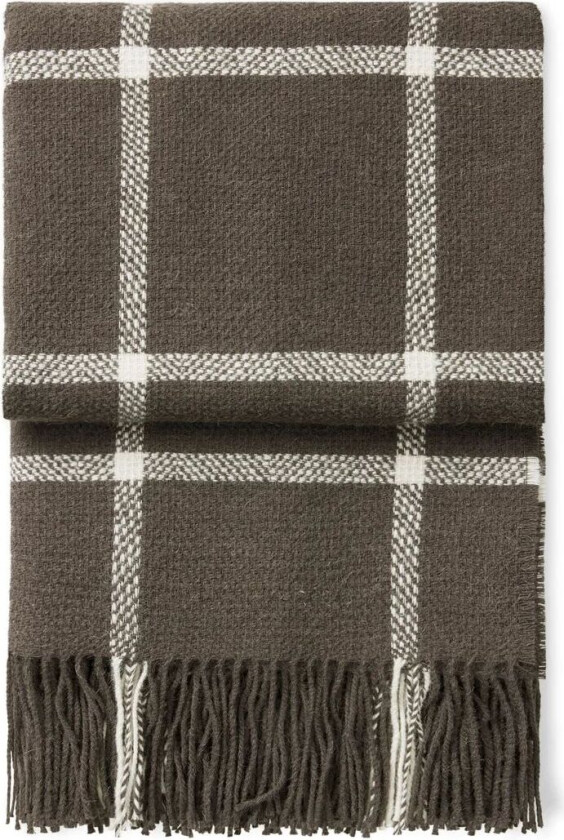 Tartan pledd 130 x 190 cm Mocca