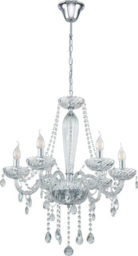 Basilano 1 Lysekrone Ø720 klar, E14, 6X40W