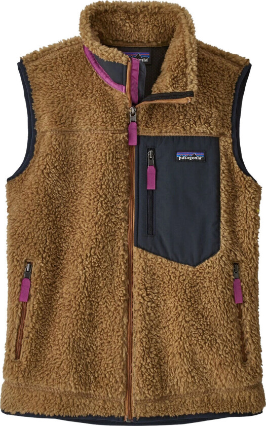 Classic Retro-X Vest Dame Nest Brown W/Pitch Blue XS