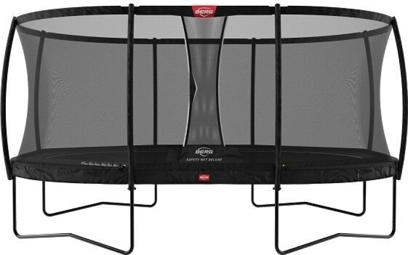 Berg Trampoline, Grand Champion Regular 520 Cm - Black + Safety Net Deluxe