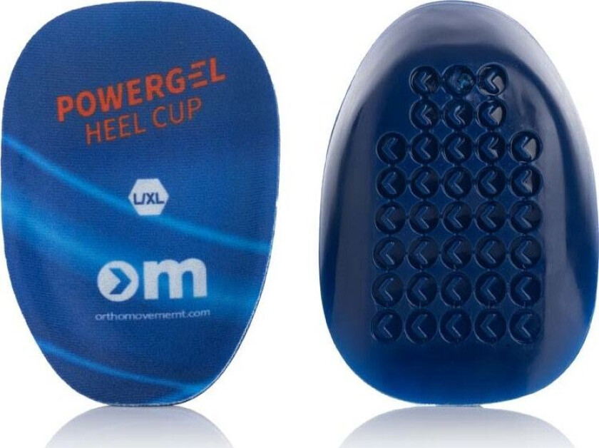 Om Heel Cup - One Color, Powergel hælkopp blue
