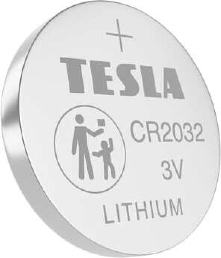 TESLA batteri CR2032 litium 5-pak - 2293111