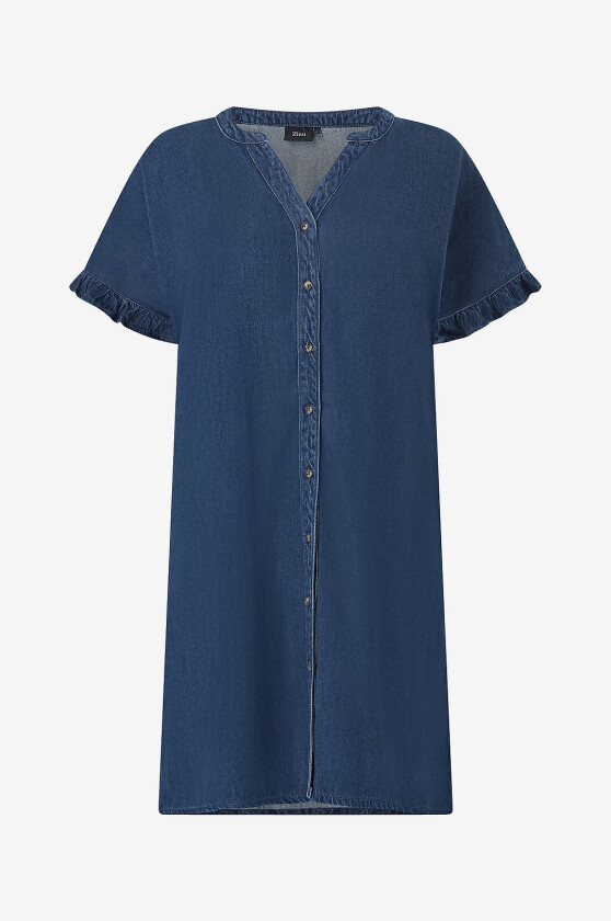 Denimkjole jThilde S/S Abk - Blå