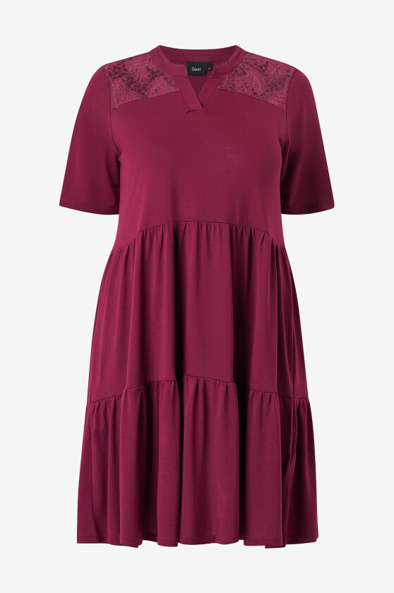 Kjole mOlika S/S Abk - Rød