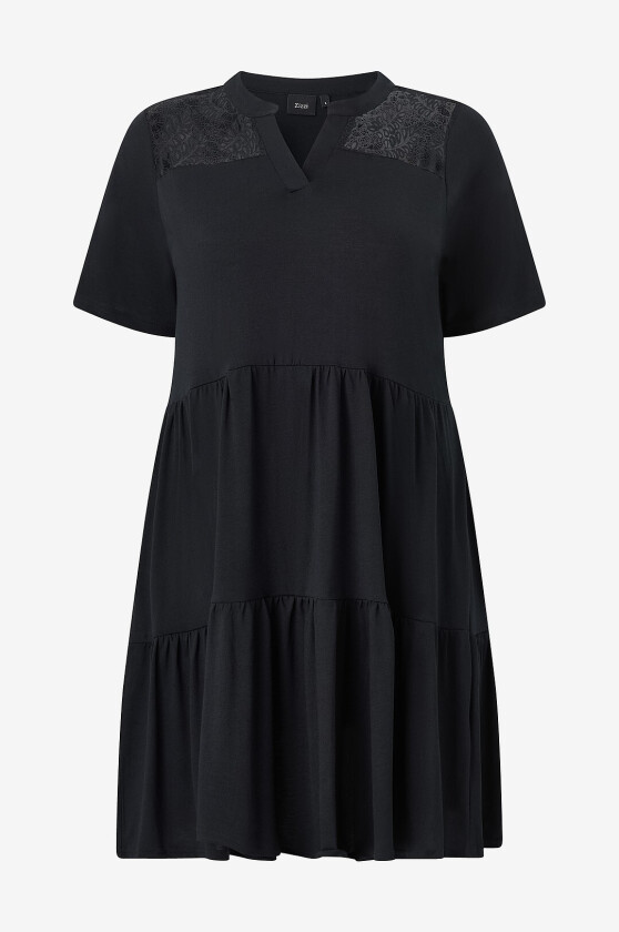 Kjole mOlika S/S Abk - Svart