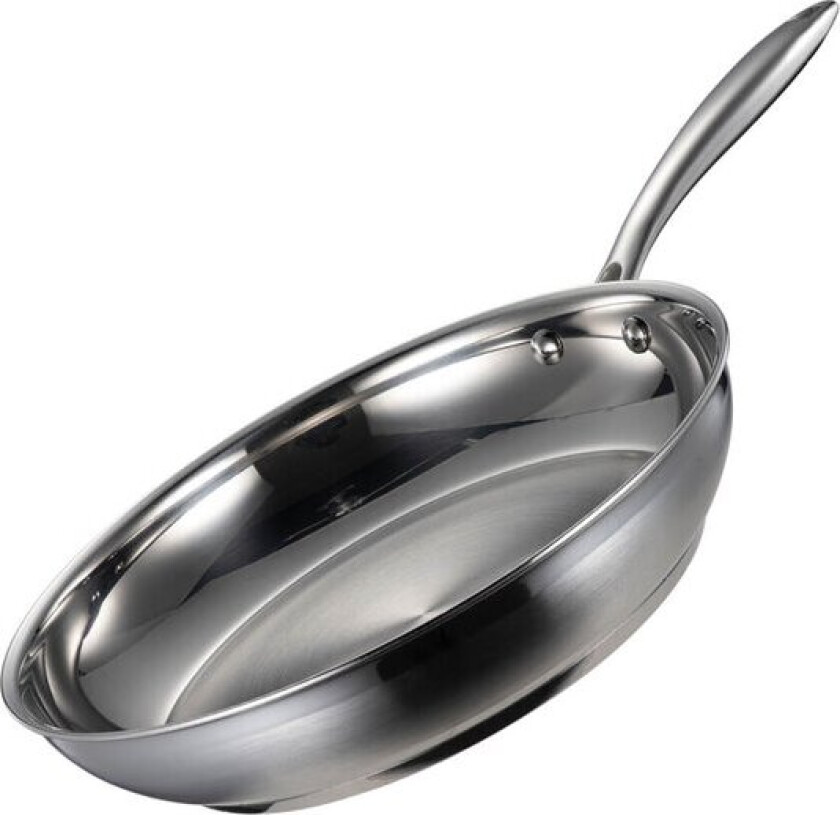 Optimal stekepanne 28 cm rustfritt stål