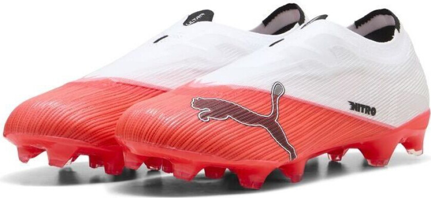 Ultra Nitro 7 Match Laceless FG/AG The Arrival - Ultra Red/ Svart/ White FORHÅNDSBESTILLING, størrelse 44½