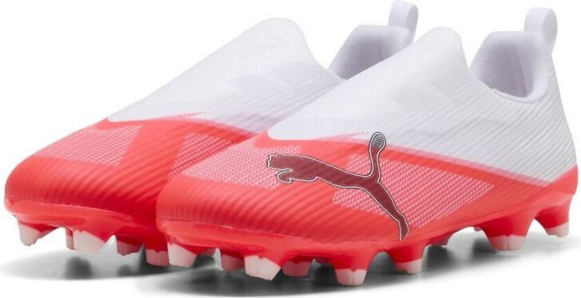Ultra Nitro 7 Match Laceless FG/AG The Arrival - Ultra Red/ Svart/ White Barn FORHÅNDSBESTILLING, størrelse 33
