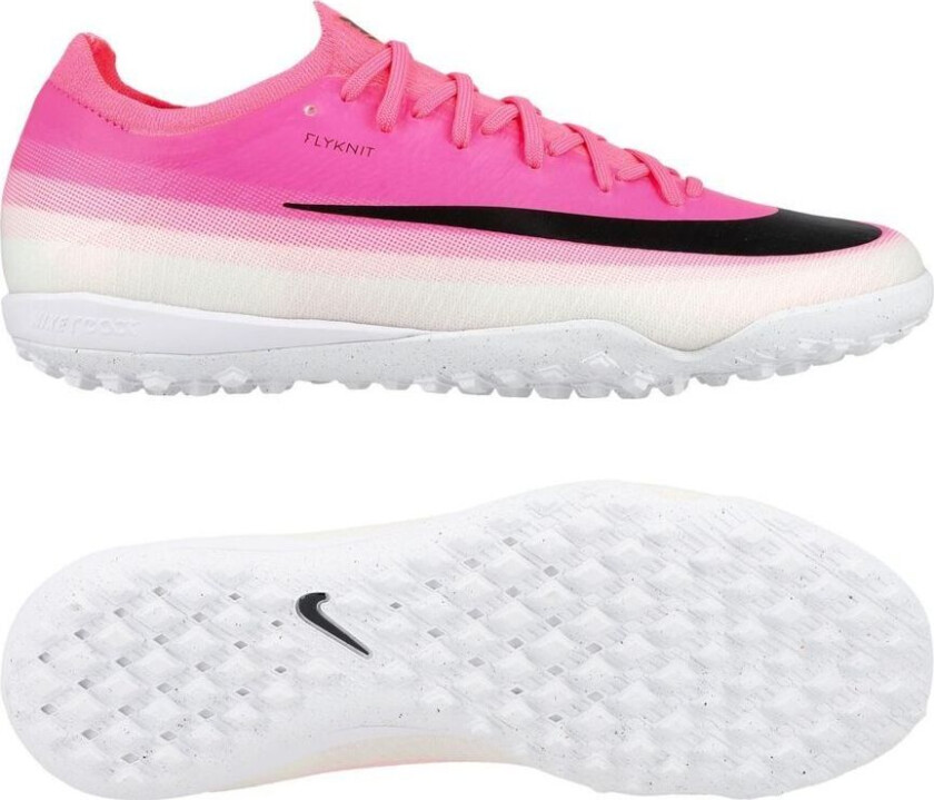 Mercurial Vapor 17 Pro Tf - Rosa/hvit/svart - Turf (Tf), størrelse 47