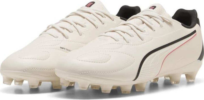 King 20 Match Fg/ag The Arrival - Sukkermandel/ Svart/ultra Red Barn, størrelse 35