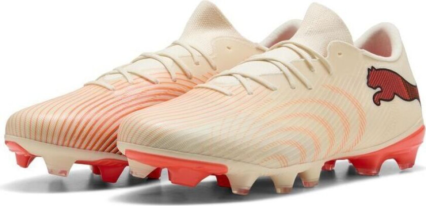 Future 9 Match Fusion Fg/ag The Arrival - Sukkermandel/ White/ultra Red/ Svart, størrelse 41