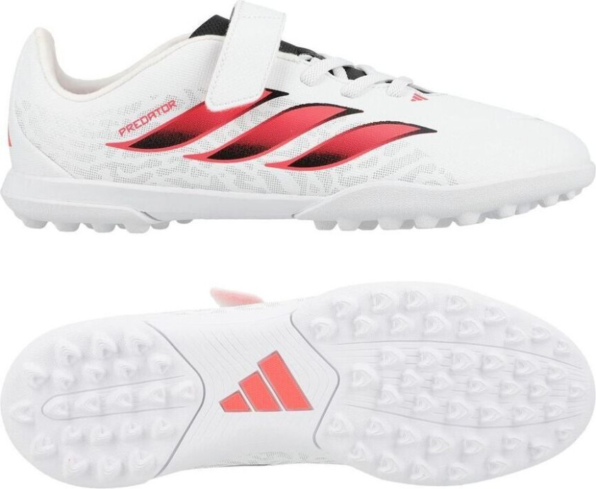 Predator Club H&L TF Chaos vs Control - Hvit/Solar Turbo/Svart Barn - Turf (TF), størrelse 35