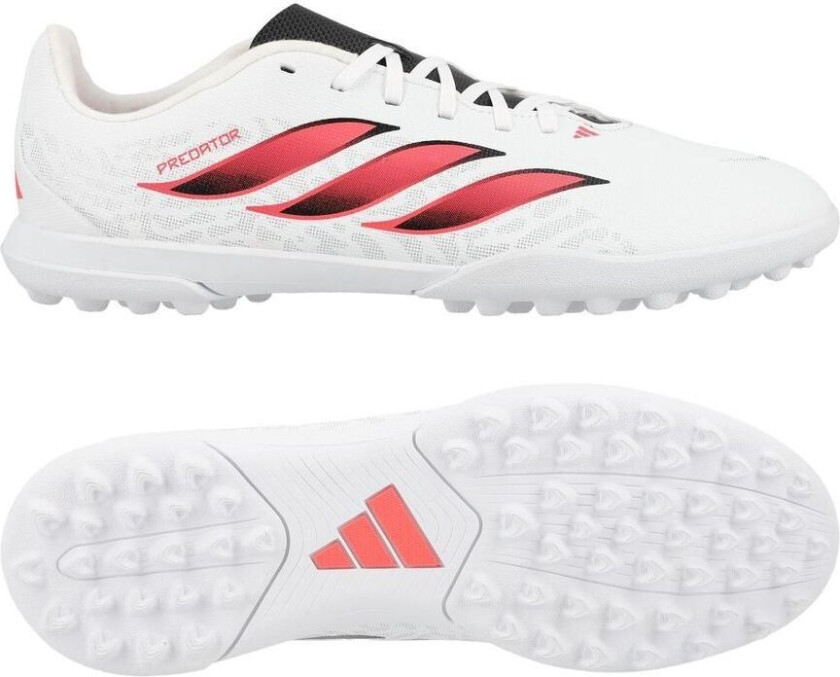 Predator Club Tf Chaos Vs Control - Hvit/solar Turbo/svart Barn - Turf (Tf), størrelse 31