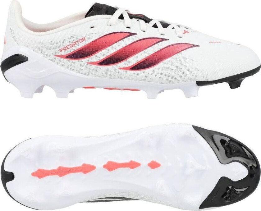 Predator League Fg Chaos Vs Control - Hvit/solar Turbo/svart Barn - Gress (Fg), størrelse 31