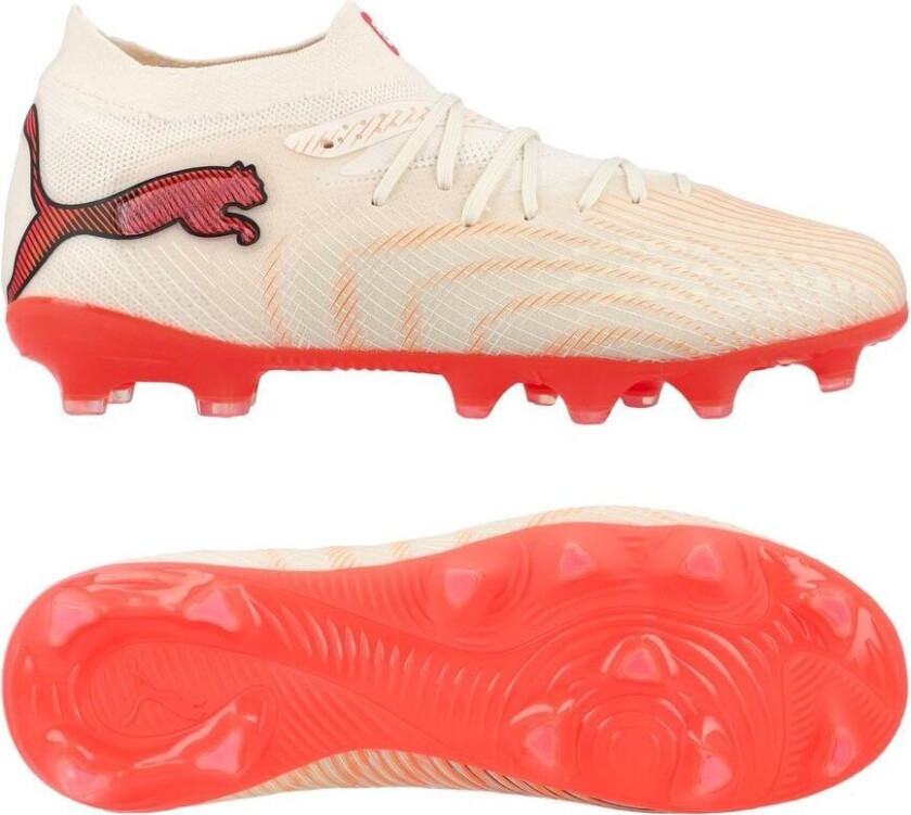 Future 9 Pro Fg/ag The Arrival - Sukkermandel/ White/ultra Red/ Svart Barn, størrelse 38½